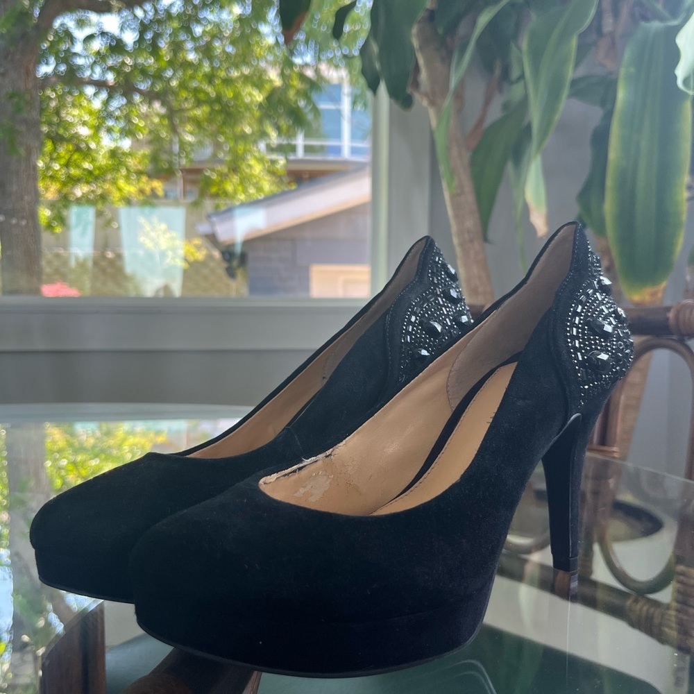 Gianni Bini Black Heels Classic Pumps